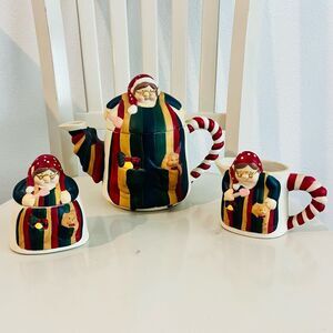 House of Lloyd Christmas Around the World Baboushka Tea Set Sugar Bowl & Creamer